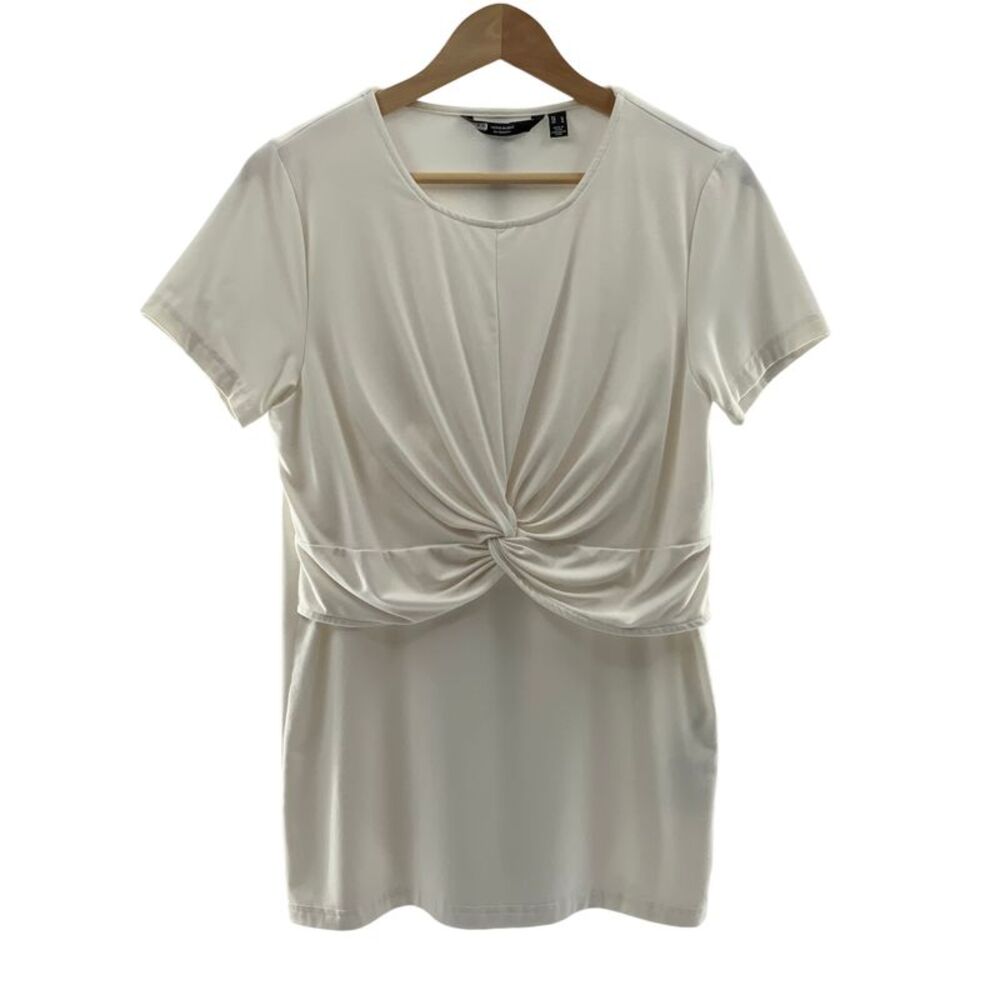 4th Reckless Women Maternity Hannah Top White M